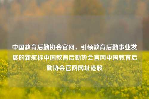 中国教育后勤协会官网，引领教育后勤事业发展的新航标中国教育后勤协会官网中国教育后勤协会官网网址港股