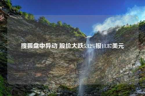 搜狐盘中异动 股价大跌5.12%报11.87美元