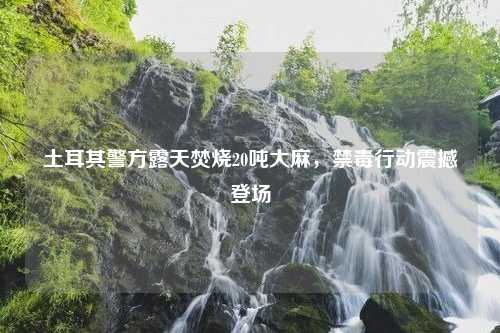 土耳其警方露天焚烧20吨大麻，禁毒行动震撼登场